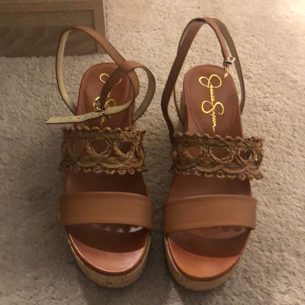 Jessica Simpson platform sandal